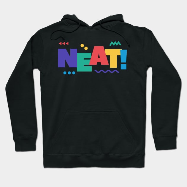 Neat Retro Bright Hoodie by avaj